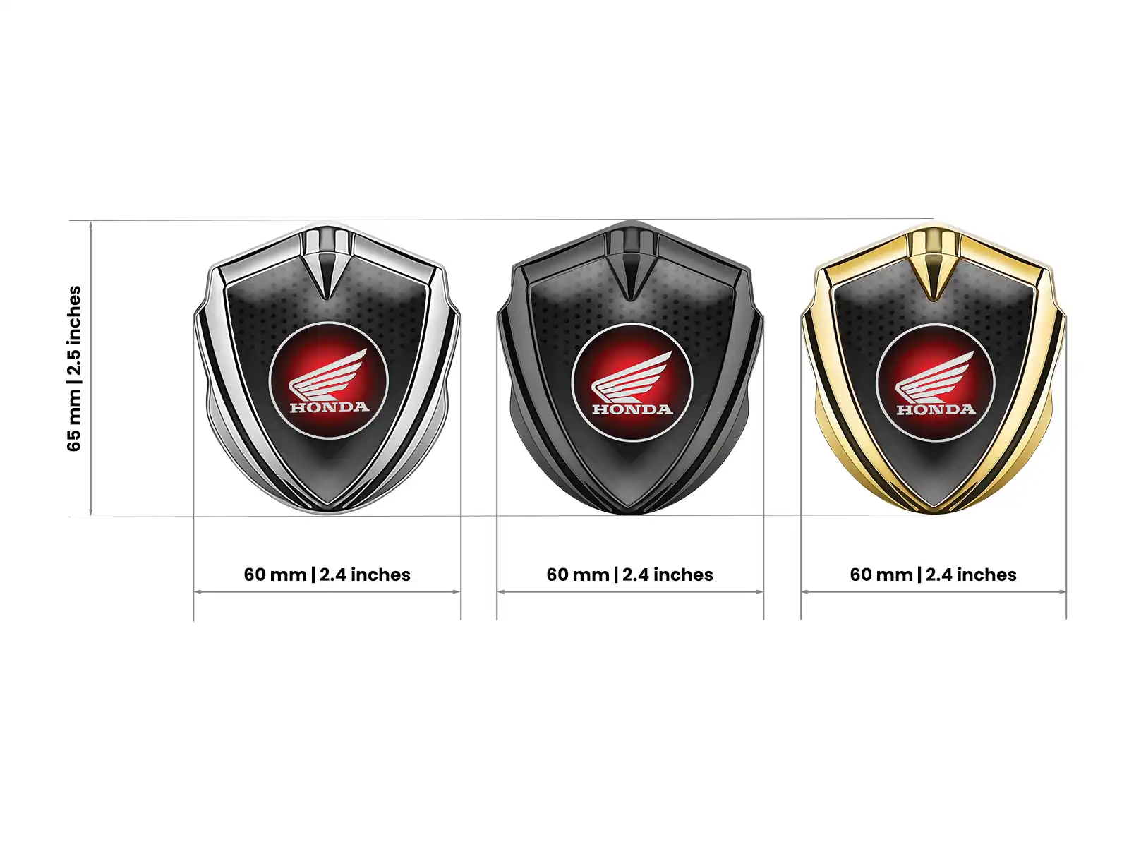 Honda Voiture Logo Badges Modulable Force Design